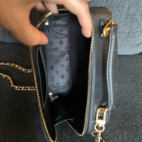 New , tory burch britten small top handle case crossbody - Picture 7 of 15